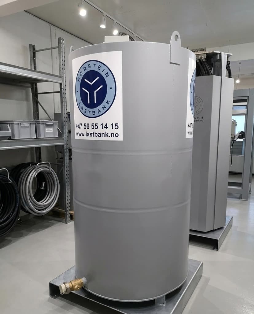 Stor lastbank - 5 MW i tank